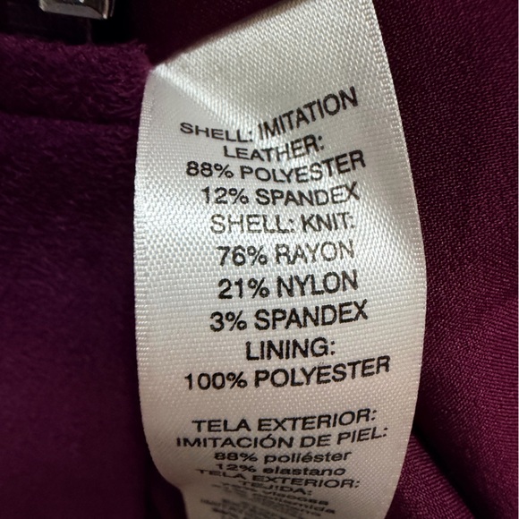 Chico's Vibrant Magenta Bomber Jacket - Picture 5 of 5